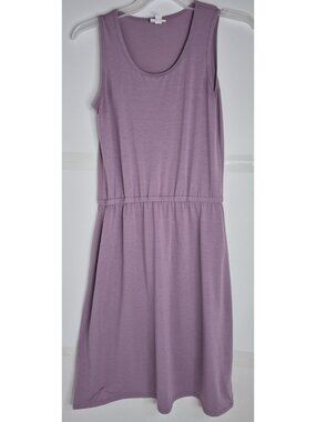 Lularoe Simply Comfortable Sleeveless Tank Dress Women's Size M Light Purple